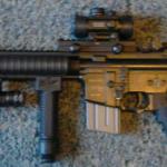 AR 15 / M-4 style Airsoft Rifle.